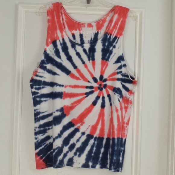 Mossimo Supply Co. Tops - Mossimo Spiral Tie Dye Tank Top Women Medium Beach